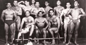 Brazilian gym. 1950